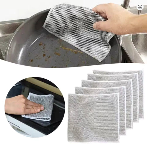 Paño Tejido Metálico 10 unidades - Reutilizable