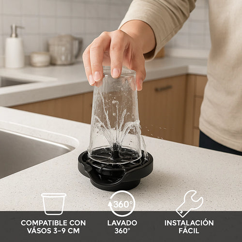 Lavavasos Automático a Presión